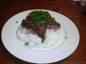 ステーキライス ステーキライス